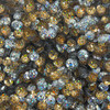6mm Cup Sequins Gold Hologram Animal Spots Crystal Transparent