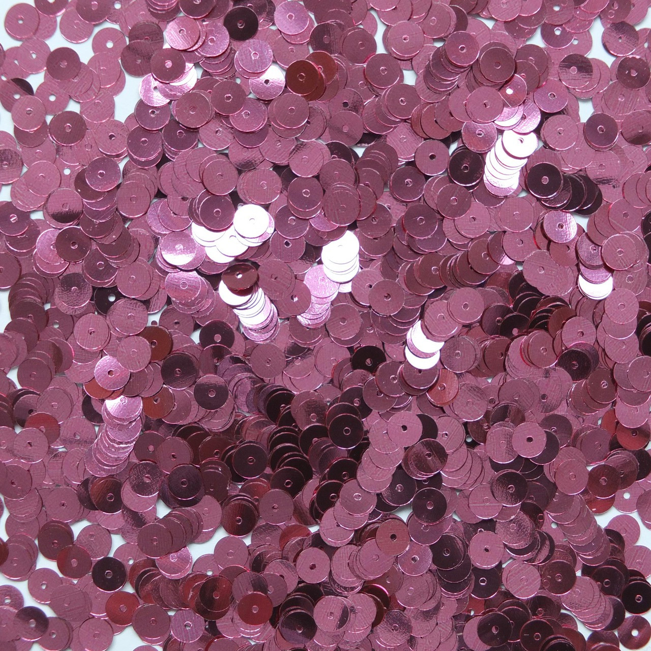 6mm Sequins Candy Pink Metallic