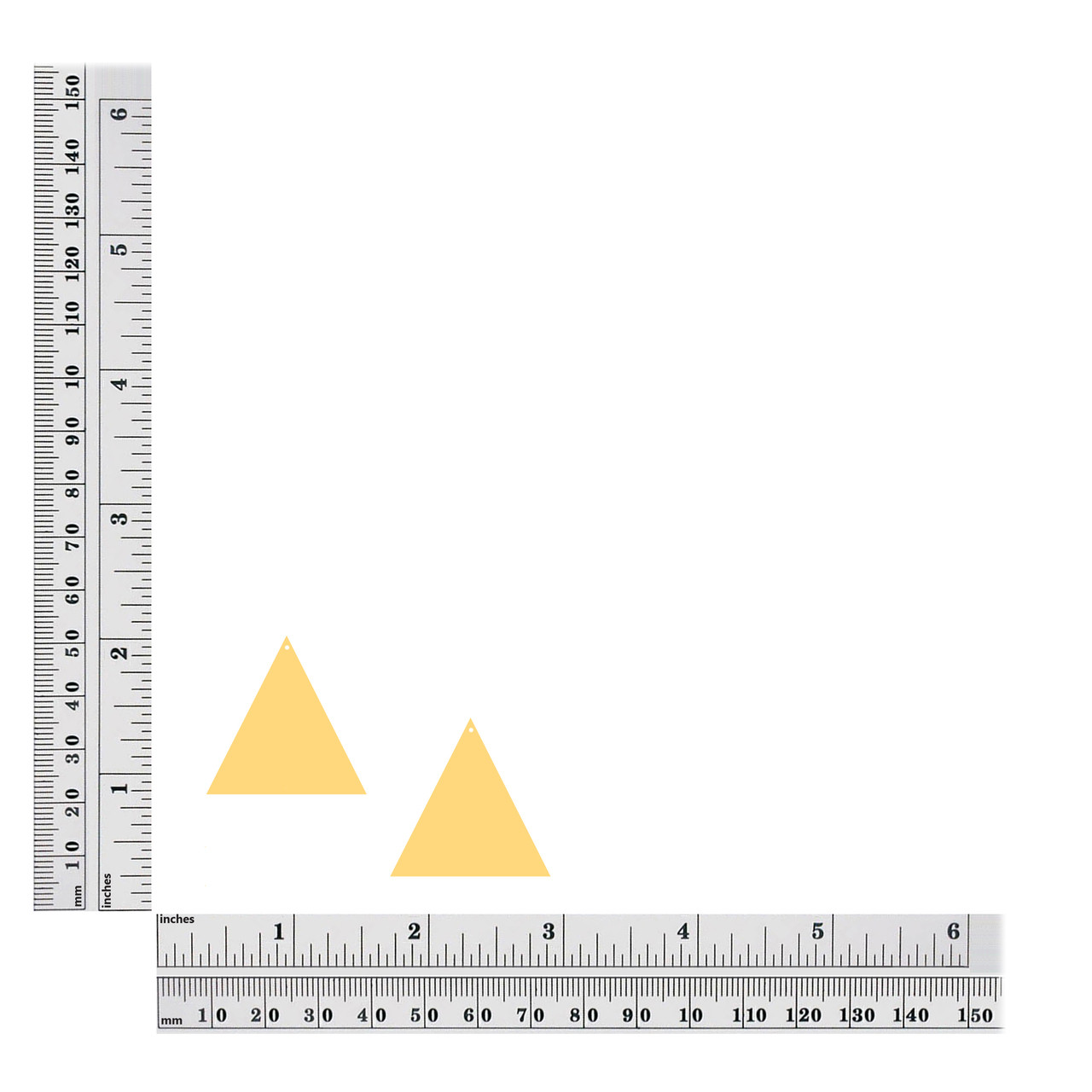 30mm triangle sequin size chart