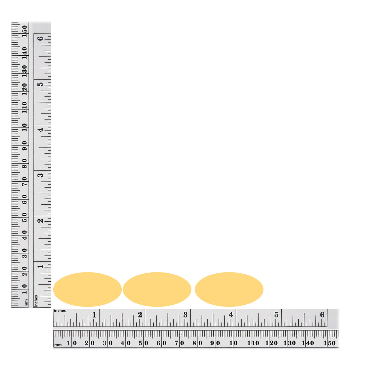 1.5 inch ellipse size chart