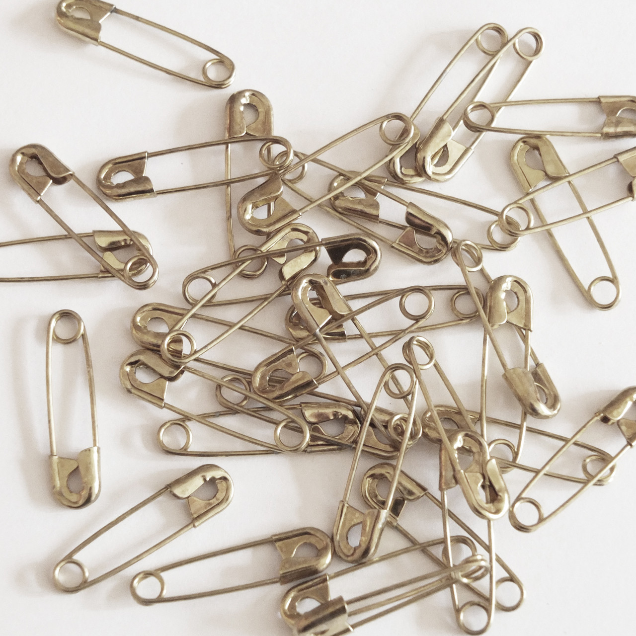 Safety Pin Silver Made in USA