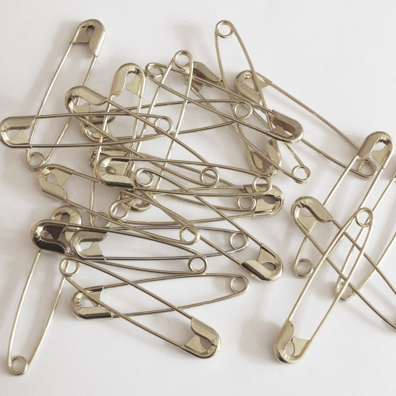 Uxcell 54mm/2.13 Inch Metal Safety Pins Sewing Pins for Office Home Silver  Tone 500 Pack 