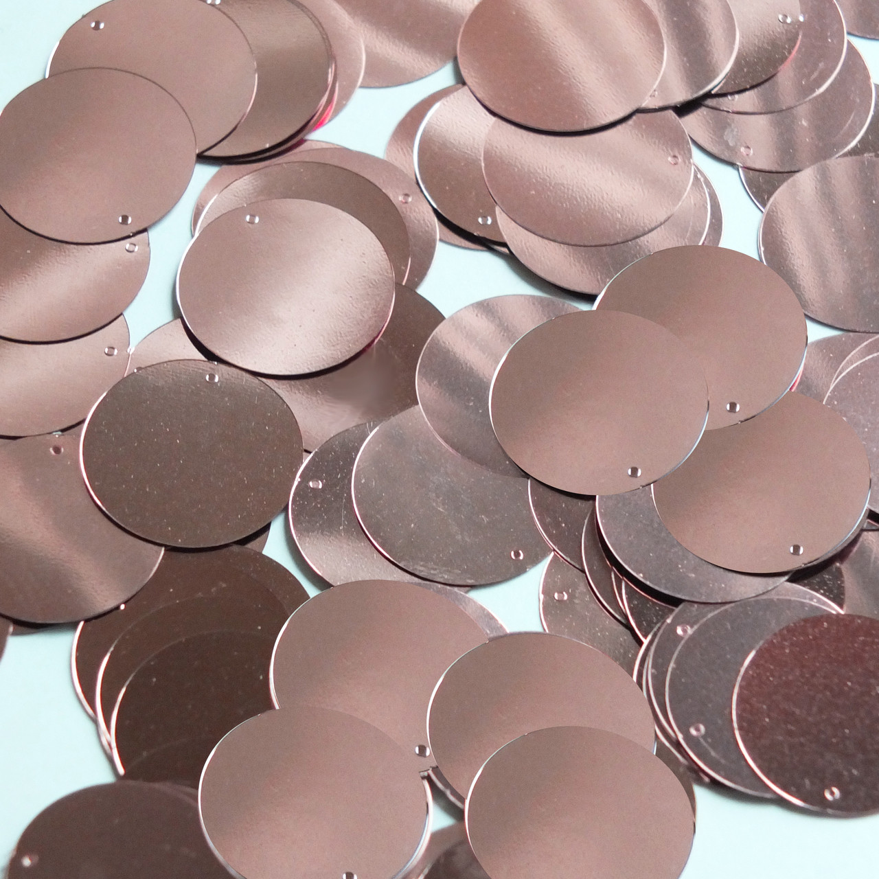 Round Sequin 24mm Pink Metallic