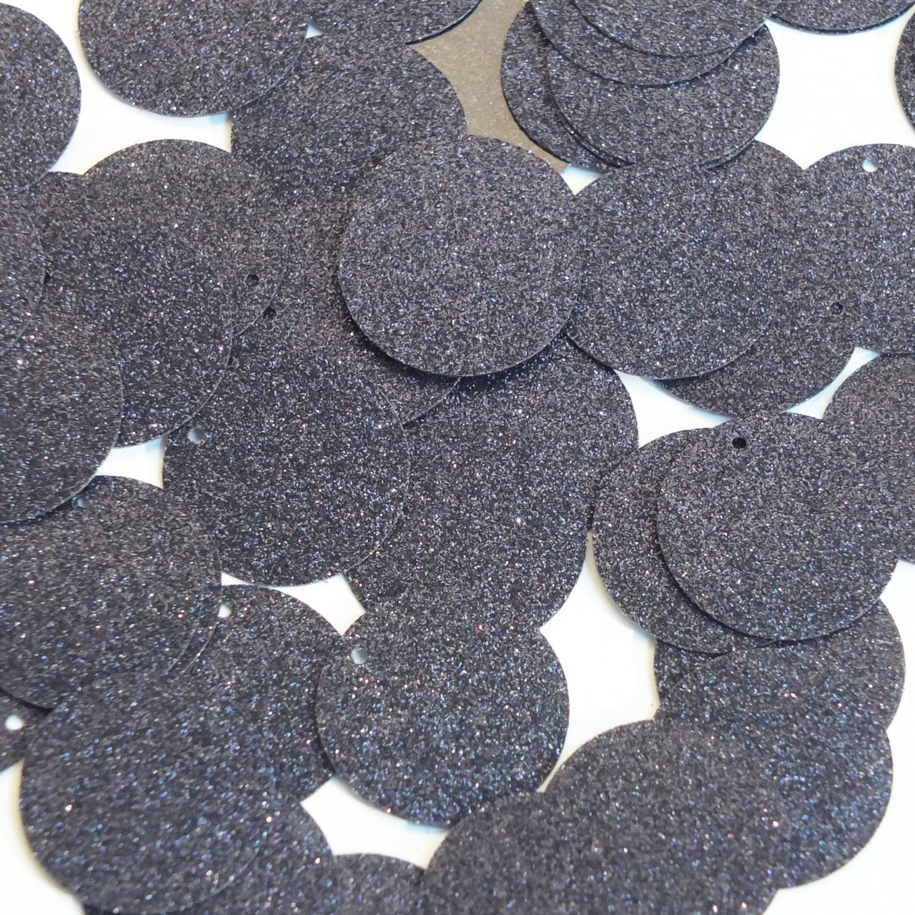 midnight blue sequin top