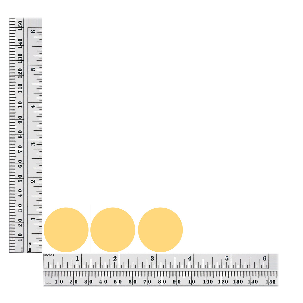 1.2 inch / 30mm Round  Sequin Size Chart