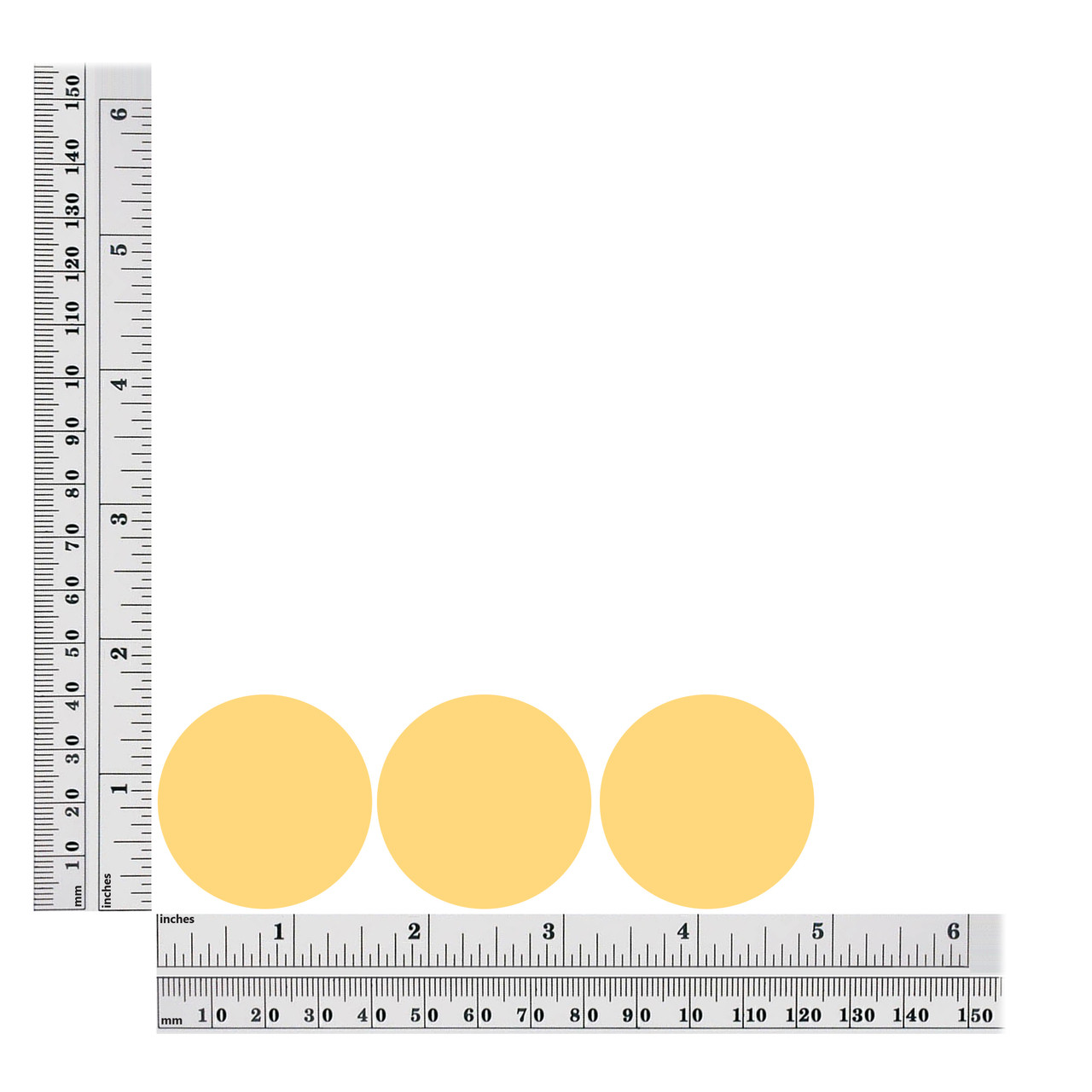 1.56 inch / 40mm Round  Sequin Size Chart