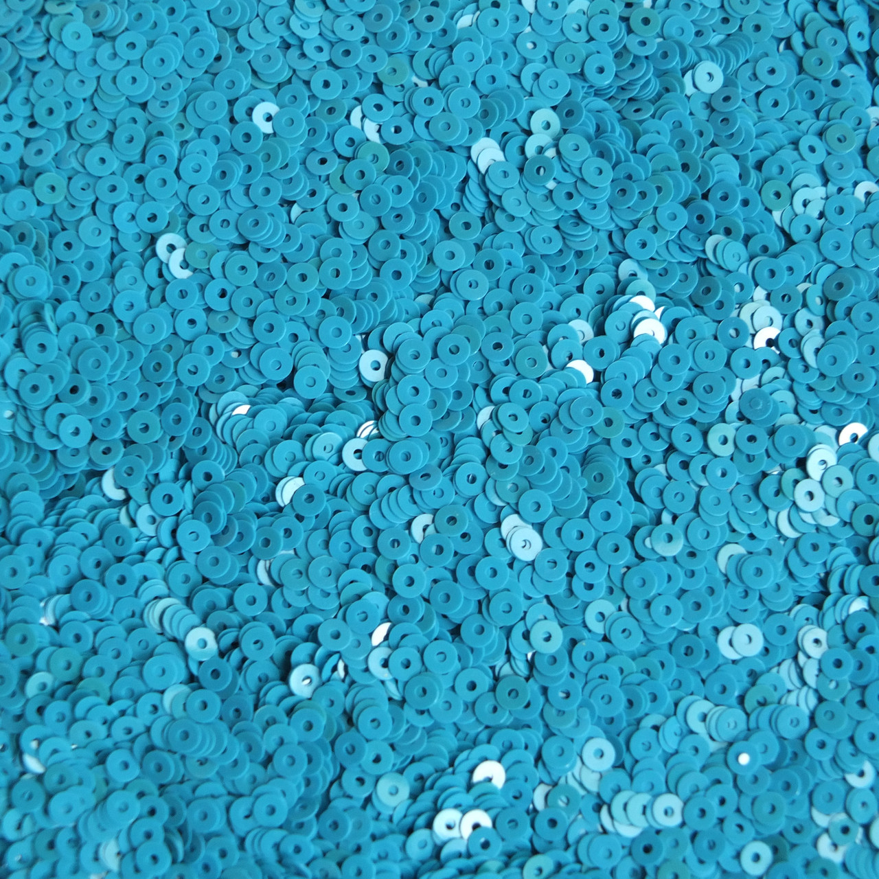 3mm Sequins Sky Blue Opaque - SequinsUSA