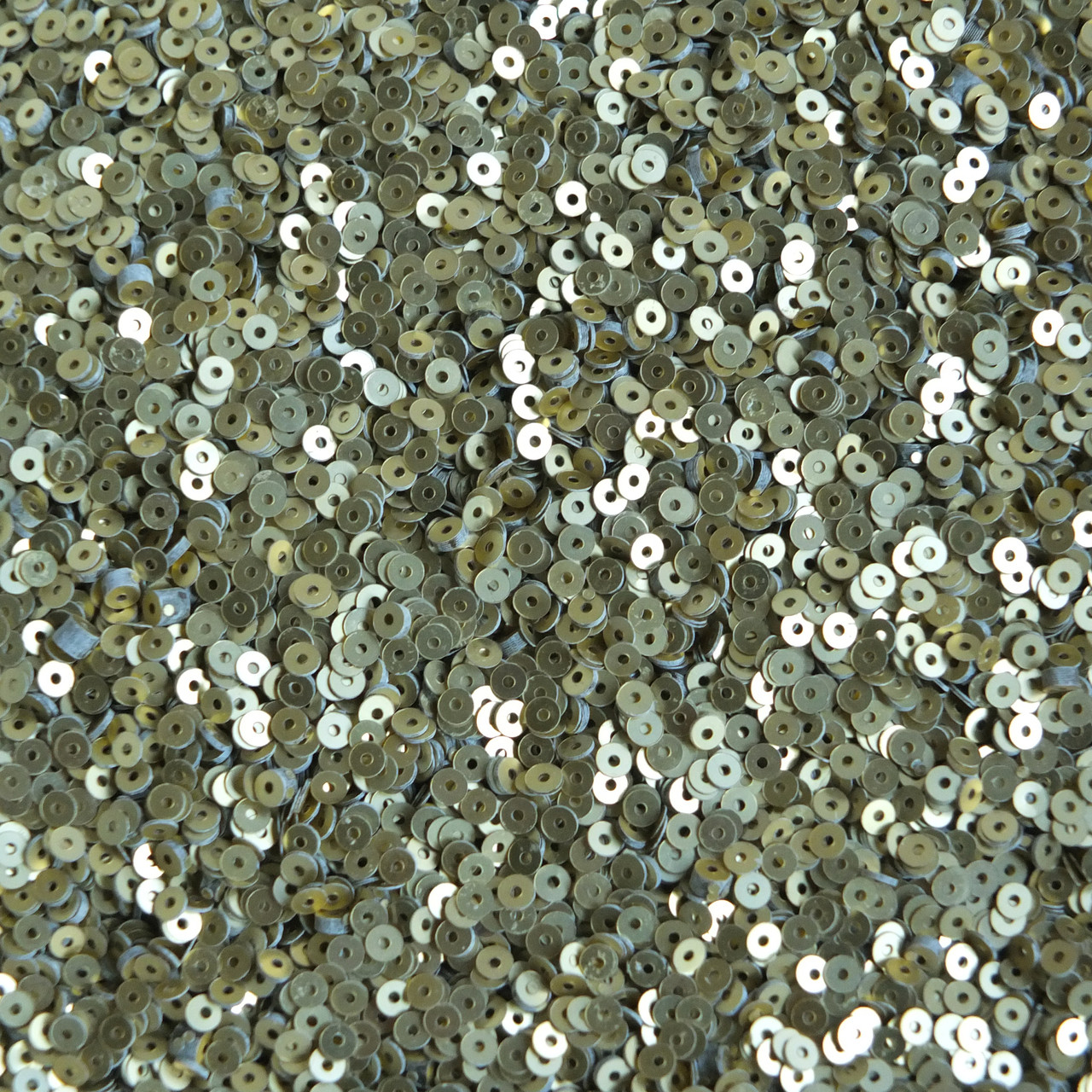 3mm Sequins Green Matte Silk Frost - SequinsUSA