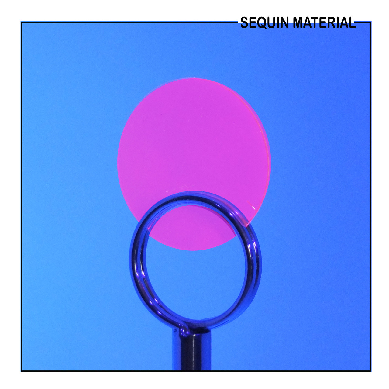 SequinsUSA Violet Purple Transparent See-Thru Sequin Material Film RL855