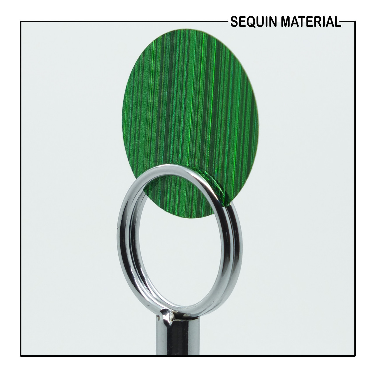Green City Lights Refective Metallic Sequin Material