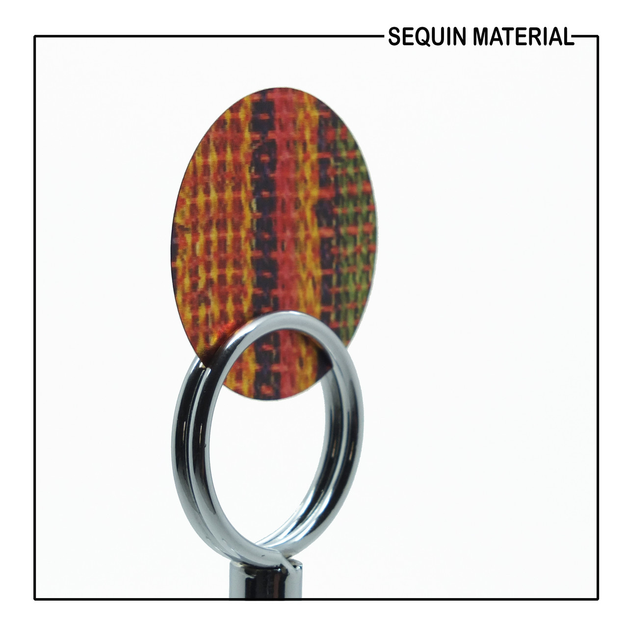 SequinsUSA Ethnic Woven Fabric Weave Multicolor Gold Metallic Print Sequin Material Film RL134