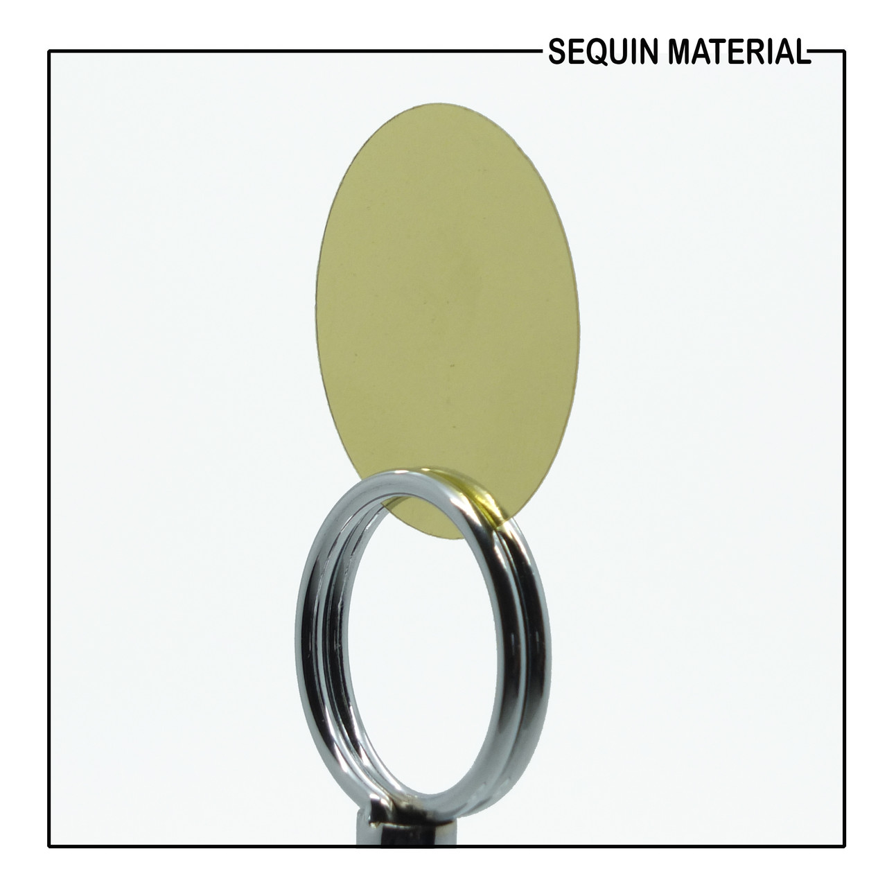 SequinsUSA Lime Yellow Shiny Metallic Sequin Material Film RL384