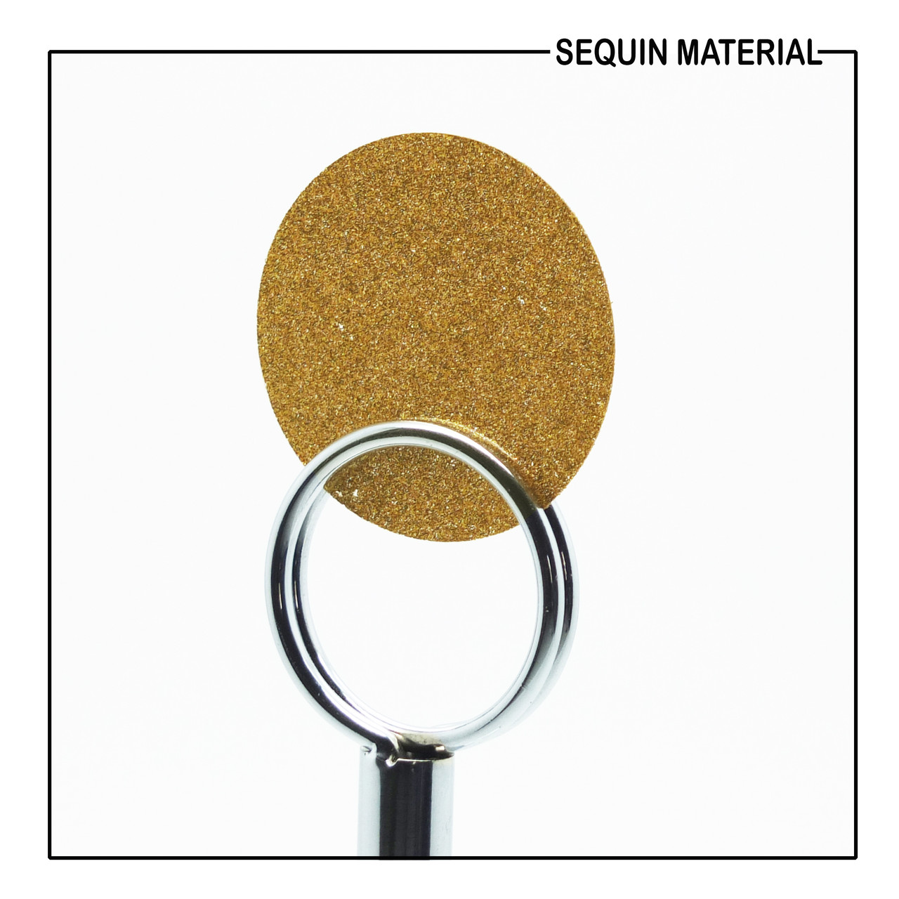 SequinsUSA Medium Gold Sparkle Glitter Texture Sequin Film  RL449