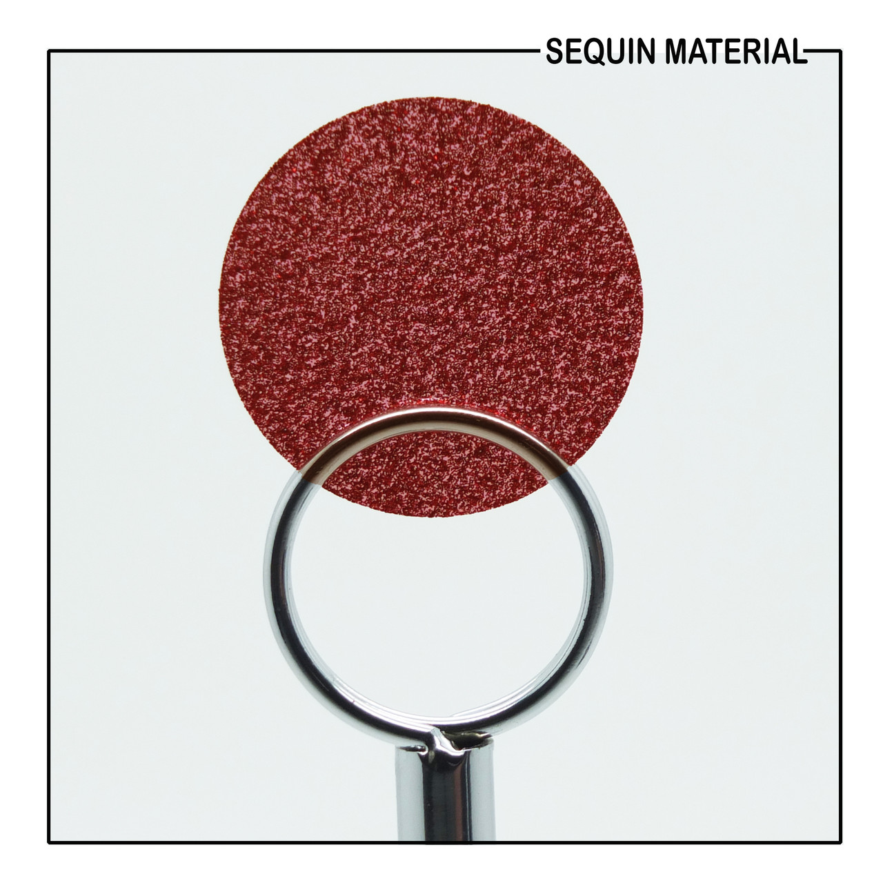 SequinsUSA Dark Red Sparkle Glitter Texture Sequin Film RL488