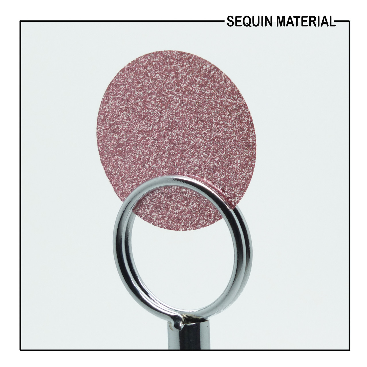 SequinsUSA Rose Pink Sparkle Glitter Texture Sequin Film RL507