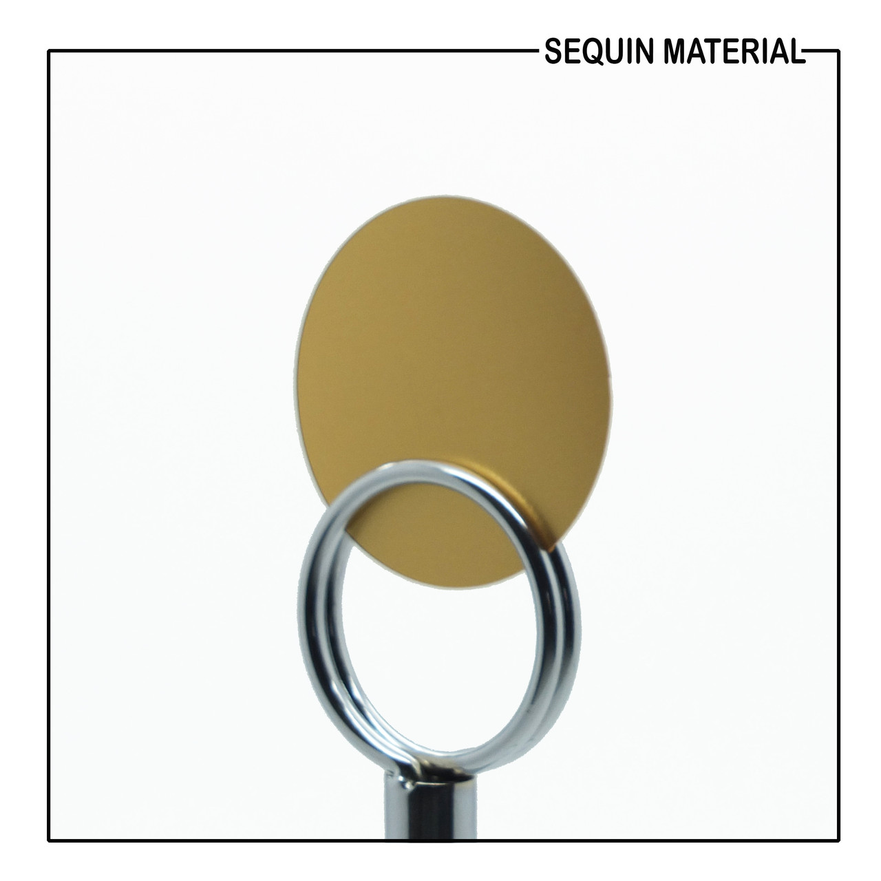 SequinsUSA Gold Matte Satin Shimmer Sequin Material Film RL860