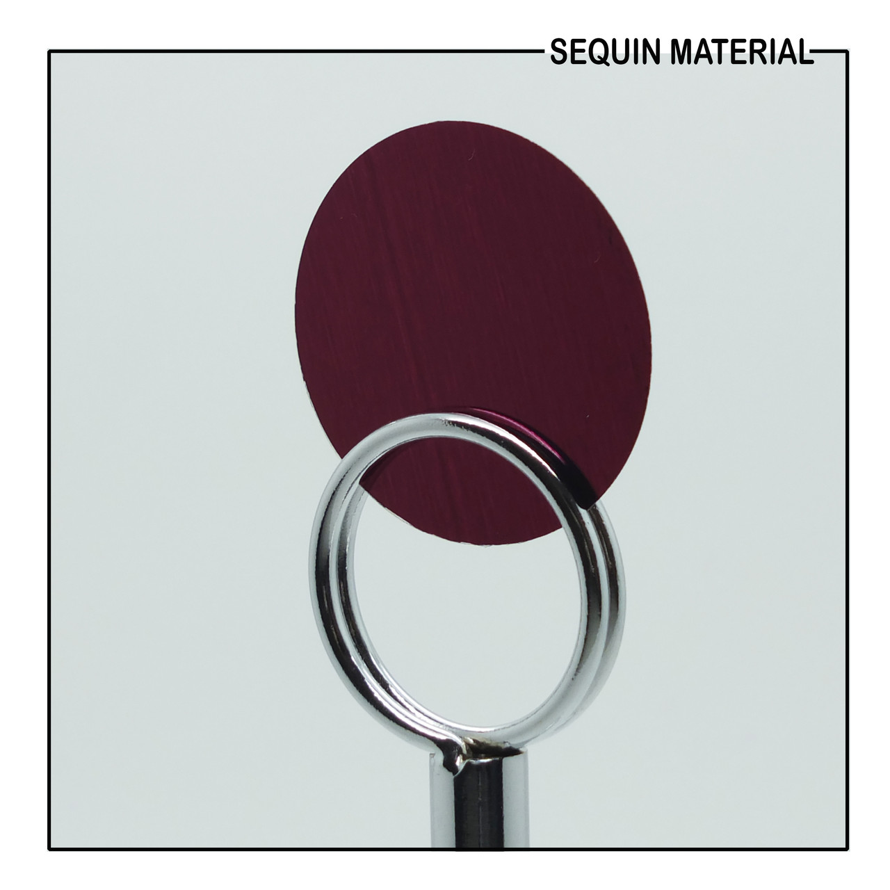SequinsUSA Burgundy Wine Red Shiny Metallic Sequin Material RK026