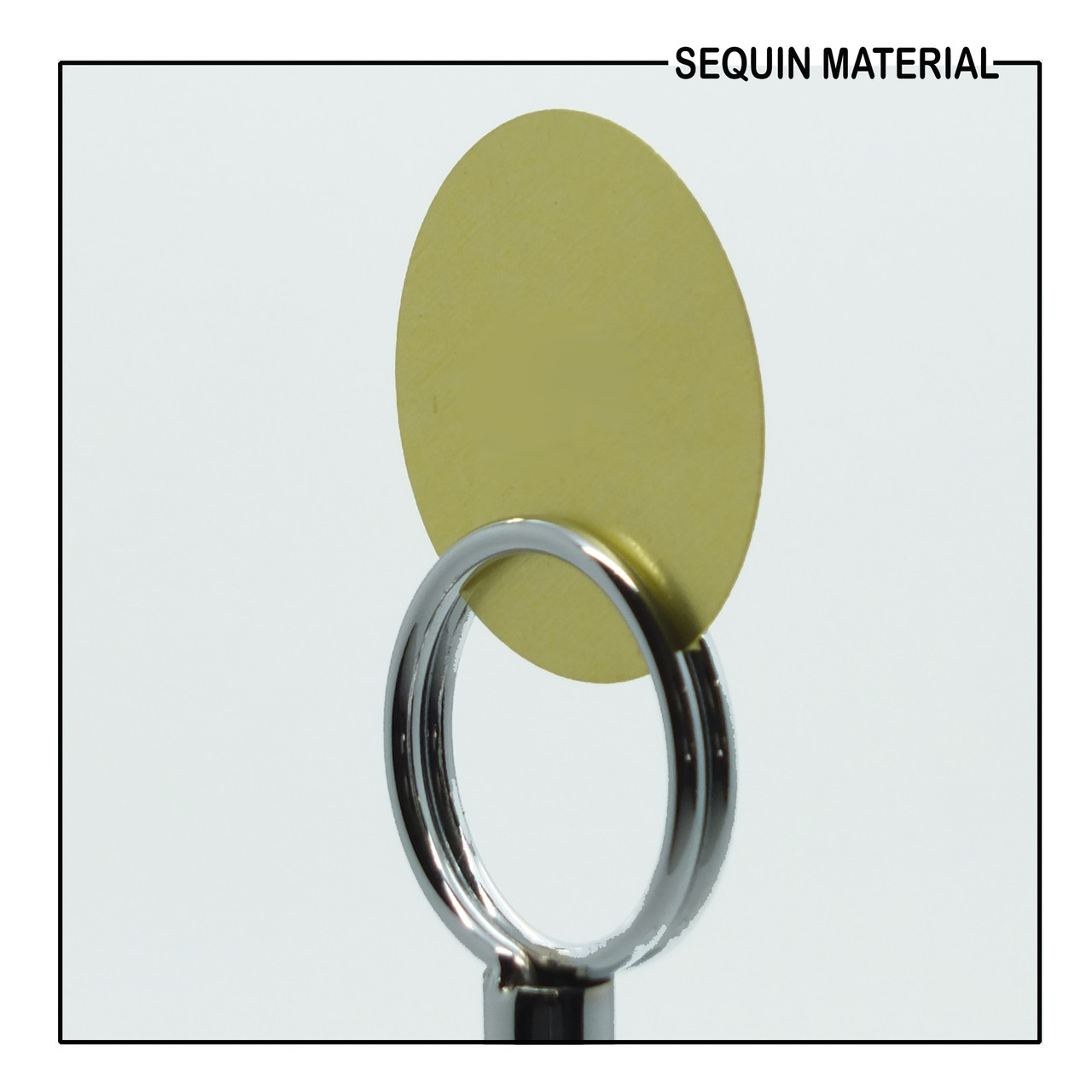 SequinsUSA Gold Matte Silk Frost Sequin Material RK058