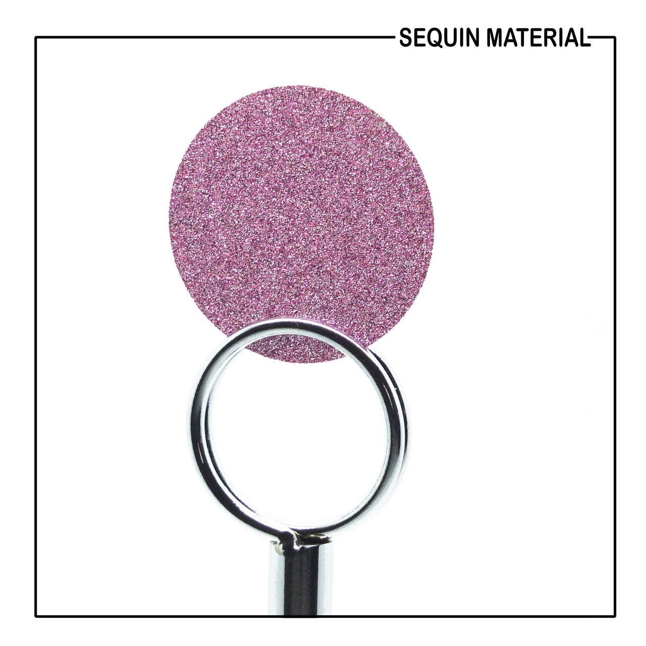 SequinsUSA Pink Sparkle Glitter Texture Sequin Film RL434