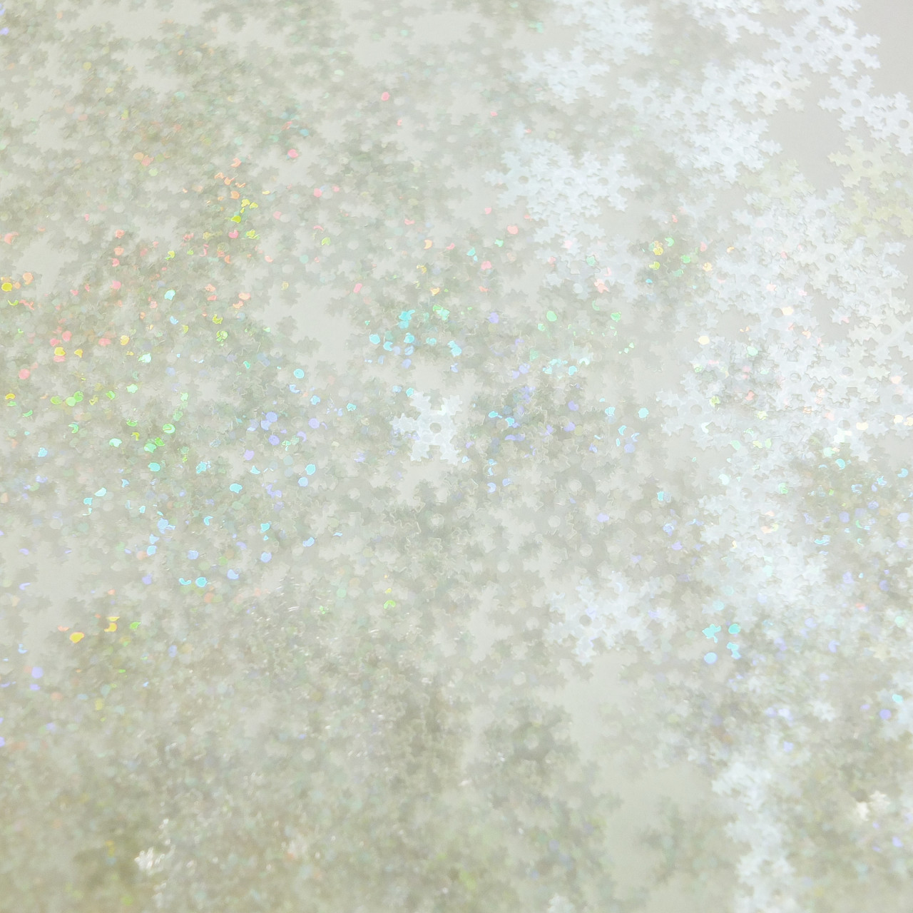 Snowflake Sequin Crystal Hologram Glitter 10mm