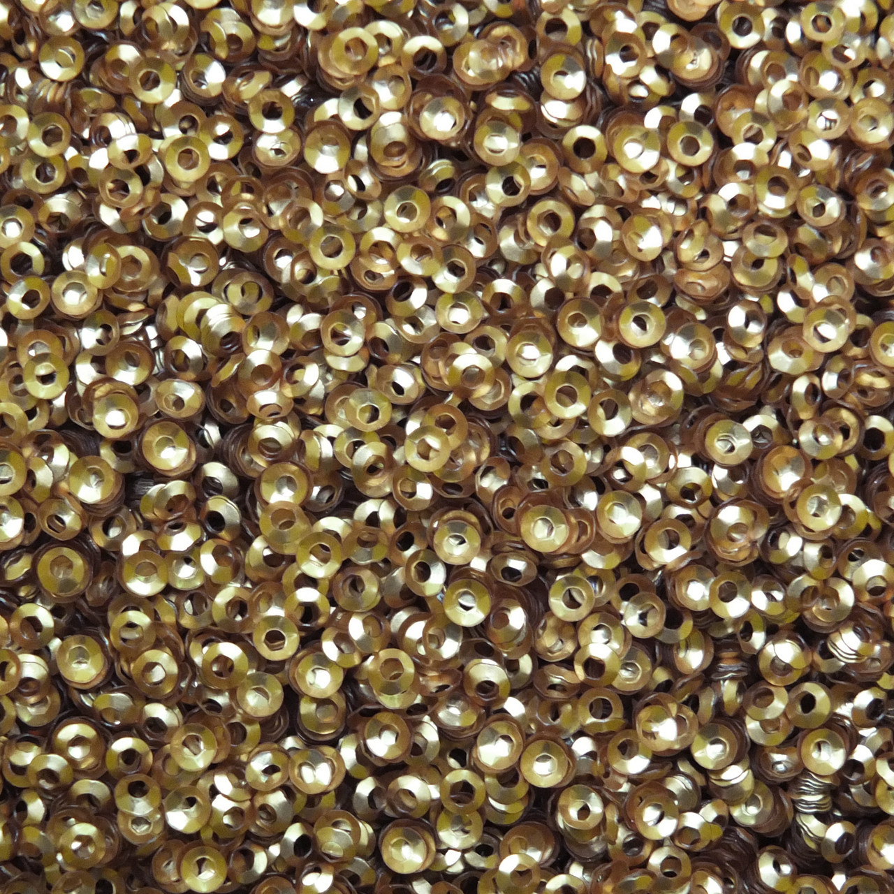 3mm Cup Sequins Crystal Clear Transparent See-Thru