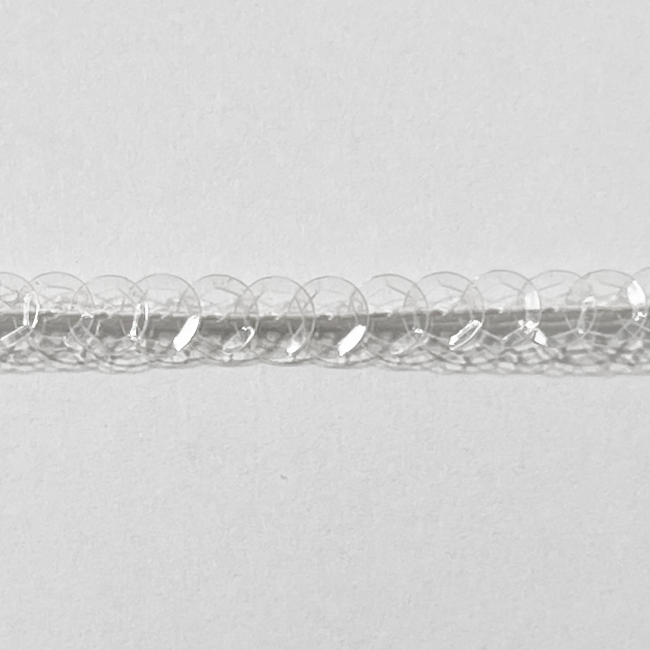 Sequin Trim 5mm Cup Crystal Clear