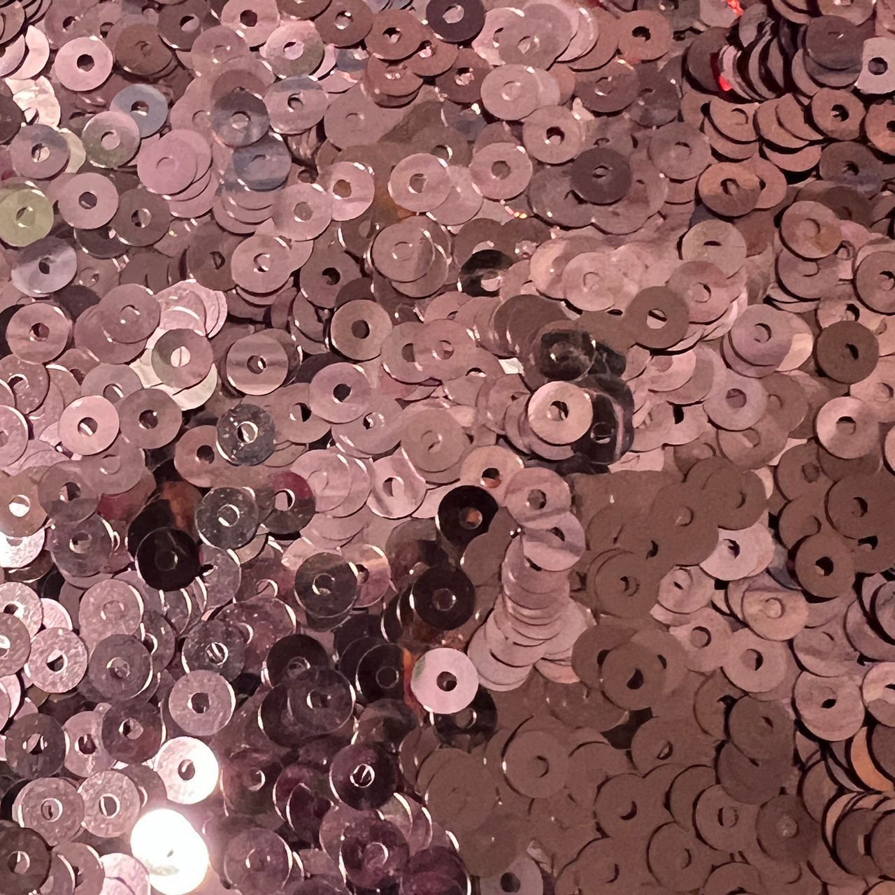 5mm Sequins Medium Pink Metallic Shiny