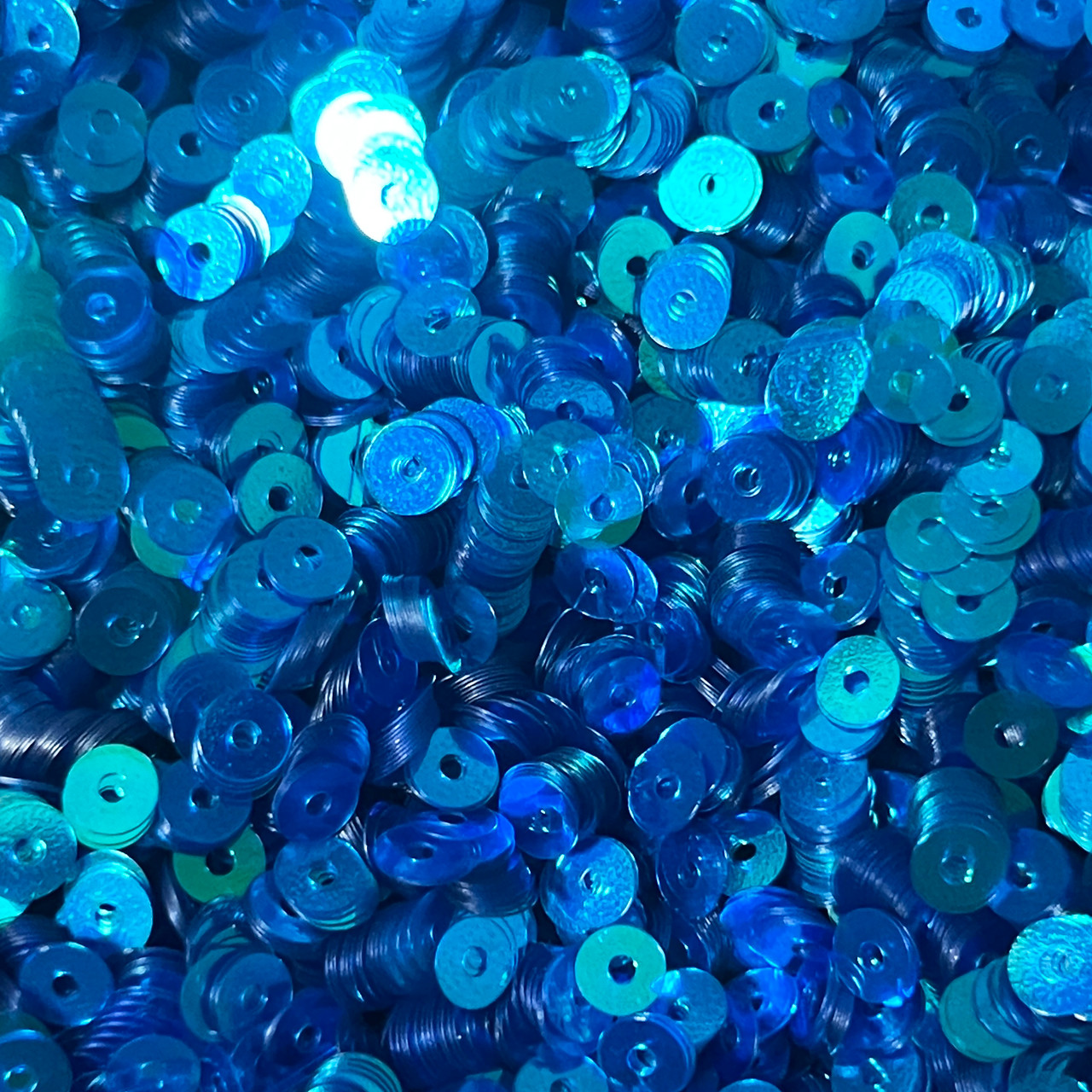 5mm Sequins Peacock Crystal Rainbow Iris