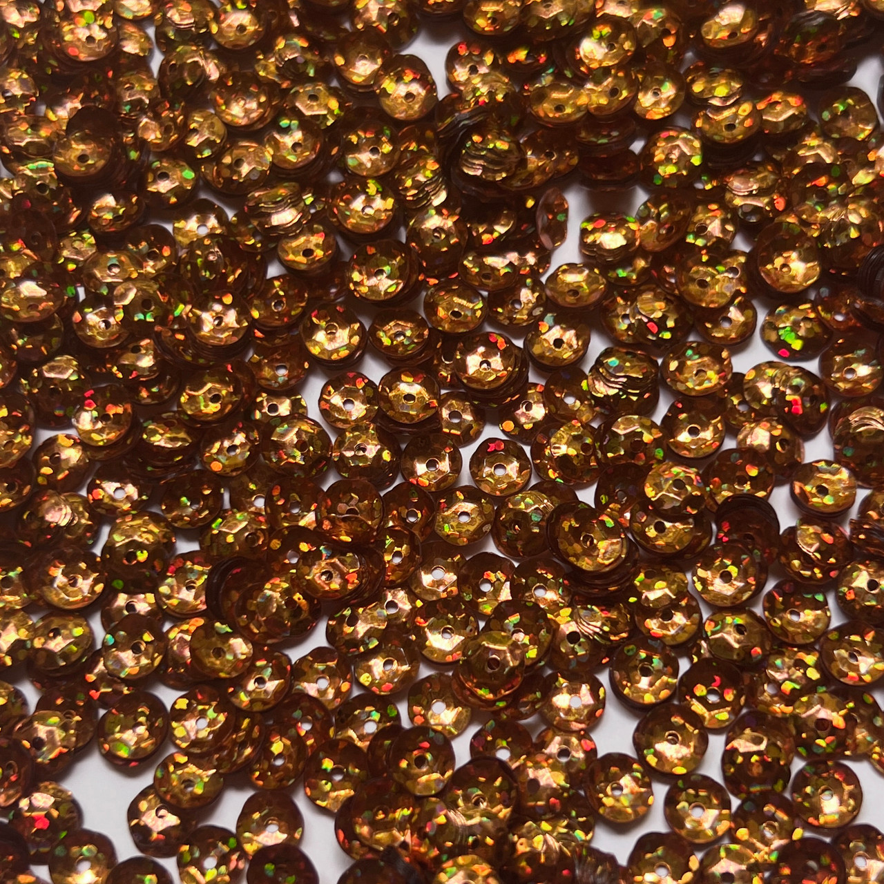 6mm Cup Copper Orange Hologram Made in USA