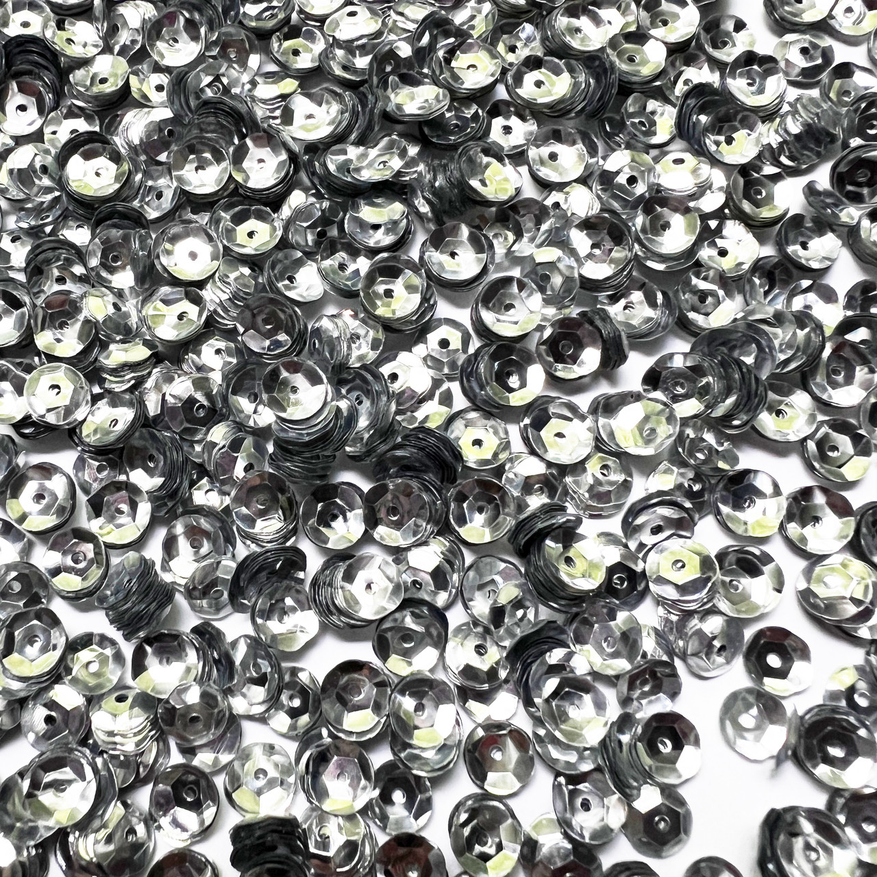 6mm Cup Silver Metallic Bubble Made in USA