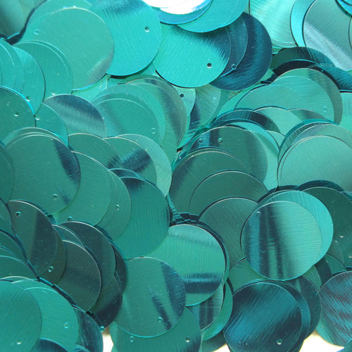 20mm Sequins Emerald Green Metallic