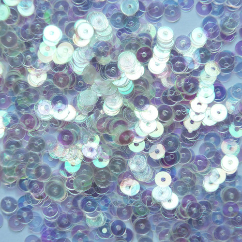 4mm Sequins Crystallina Mirror Iridescent