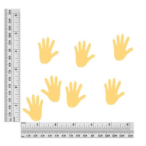 1.5 inch glove hand sequin size chart