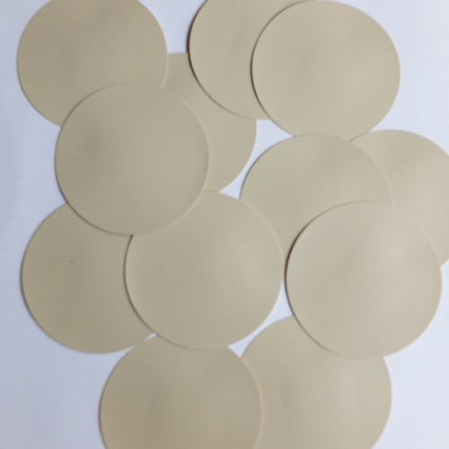 Round Sequin Paillettes 70mm No Hole Beige Tan Opaque Vinyl Round Sequin Paillettes 70mm No Hole Beige Tan Opaque Vinyl