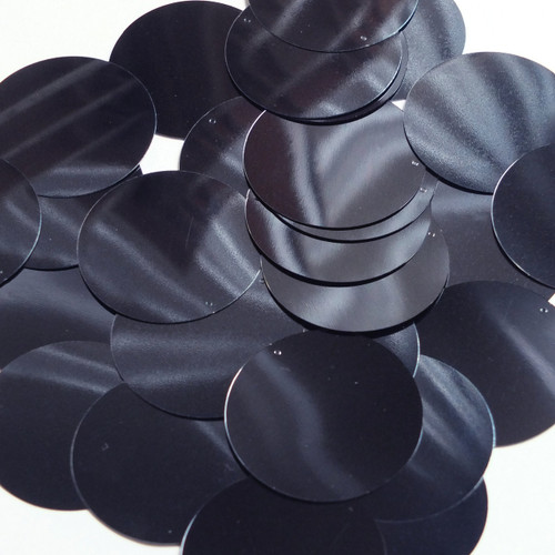 Round Sequin 40mm Midnight Blue Metallic Round Sequin 40mm Midnight Blue Metallic