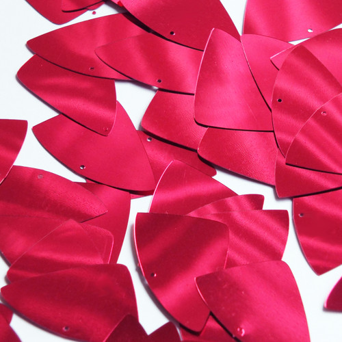 Fishscale Fin Sequin 1.5" Raspberry Pink Metallic Fishscale Fin Sequin 1.5" Raspberry Pink Metallic