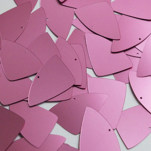 Fishscale Fin Sequin 1.5" Orchid Pink Purple Matte Satin Metallic Fishscale Fin Sequin 1.5" Orchid Pink Purple Matte Satin Metallic