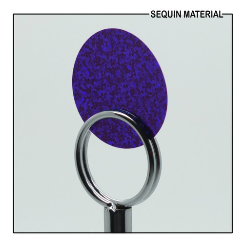 SequinsUSA Violet Purple Hologram Glitter Multi Reflective Metallic Sequin Material RK098
