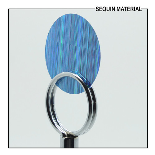 SequinsUSA Light Blue City Lights Refective Metallic Sequin Material RL073