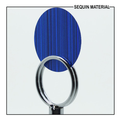 SequinsUSA Royal Blue City Lights Refective Metallic Sequin Material RL074