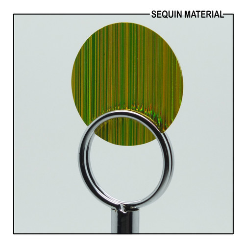 SequinsUSA Yellow City Lights Refective Metallic Sequin Material RL081