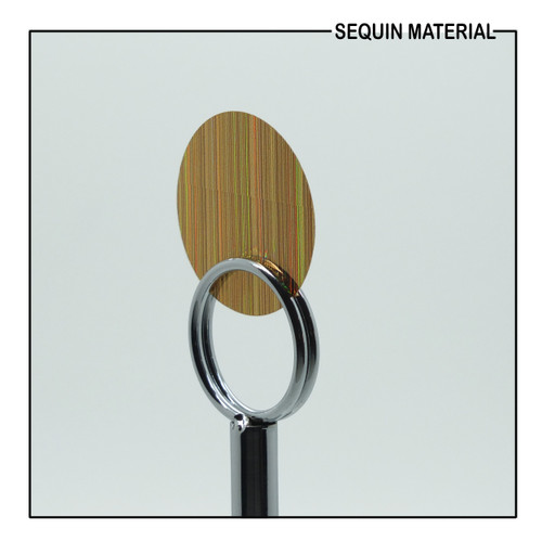 SequinsUSA Peach City Lights Refective Metallic Sequin Material RL087