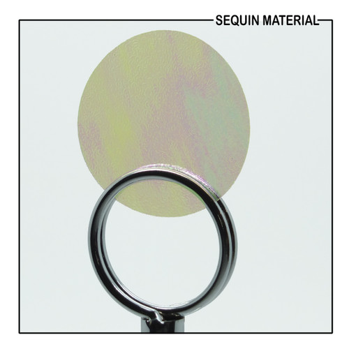 SequinsUSA Golden Green Moonbeam Iris Luminescent Sequin Material RL104