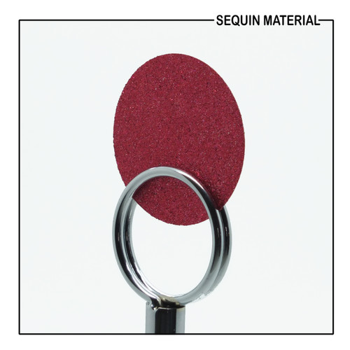 SequinsUSA Deep Red Pink Sparkle Glitter Texture Sequin Material RL441