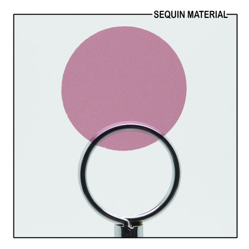 SequinsUSA Rose Pink Transparent Glossy See-Thru Sequin Material Film RL482