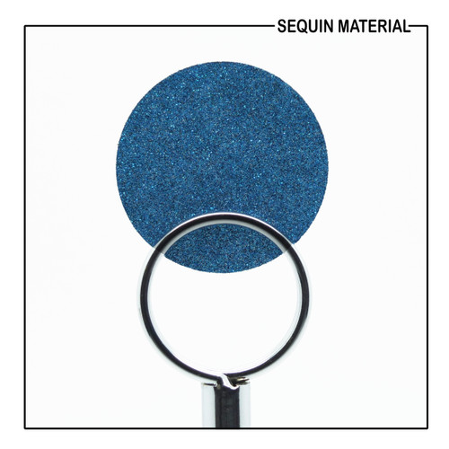 SequinsUSA Dark Turquoise Blue Sparkle Glitter Texture Sequin Material Film RL505