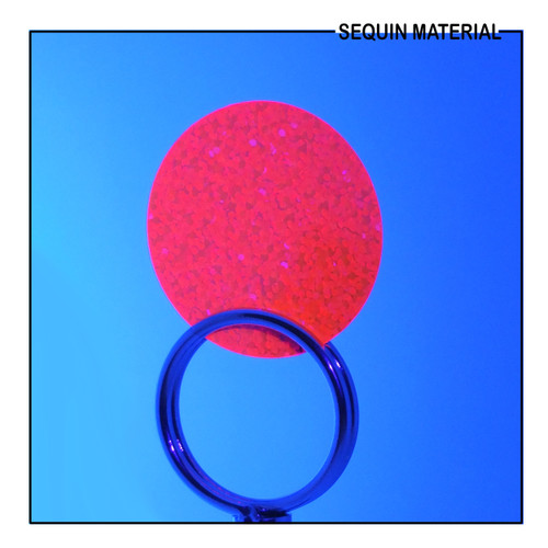 SequinsUSA Hot Pink Hologram Glitter Sparkle Metallic Sequin Film RL525