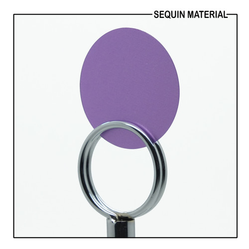 SequinsUSA Orchid Lavender Matte Satin Shimmer Sequin Material Film RL643