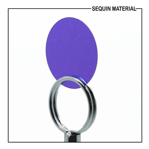 SequinsUSA Deep Periwinkle Shiny Metallic Sequin Material Film RM021