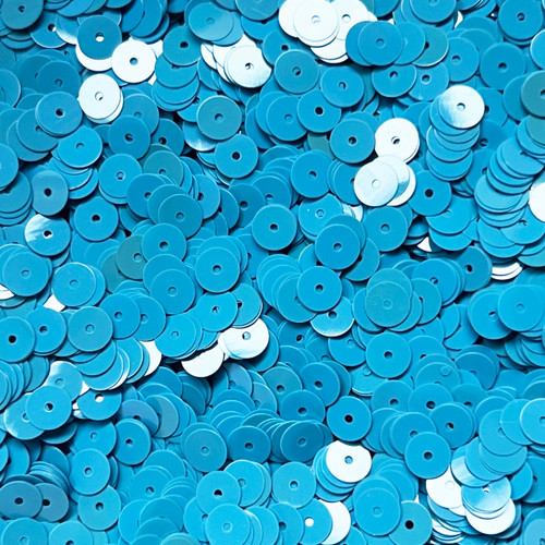 6mm Sequins Sky Blue Opaque